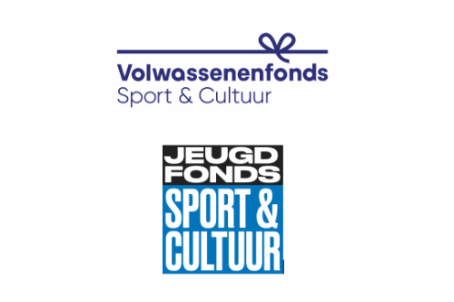 logo's Volwassenenfonds Sport & Cultuur + Jeugdfonds Sport & Cultuur
