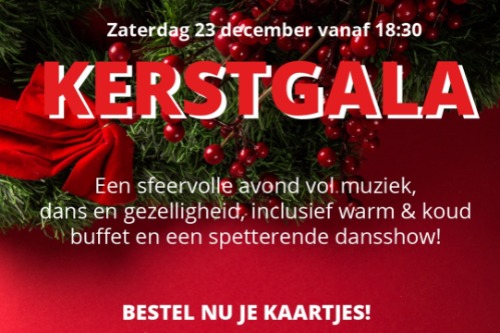 Kerstgala Dansstudio Waalwijk