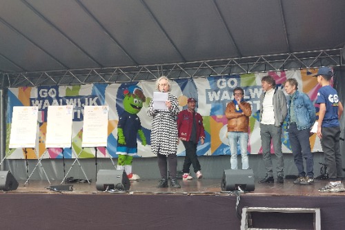 Winnaars poëzieroute hebben ook een plek gekregen in de route
