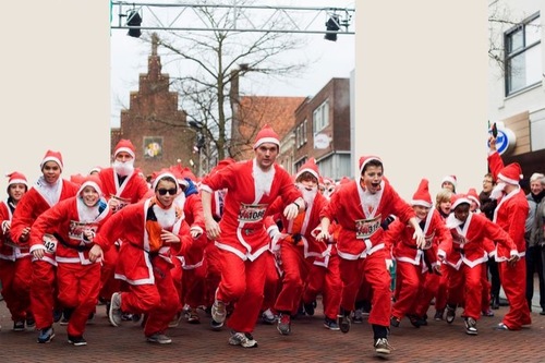 Foto bij Santa Run Waalwijk