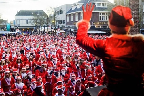 Foto bij Santa Run Waalwijk
