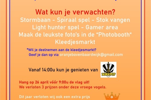 Foto bij Koningsspelen in Baardwijk 